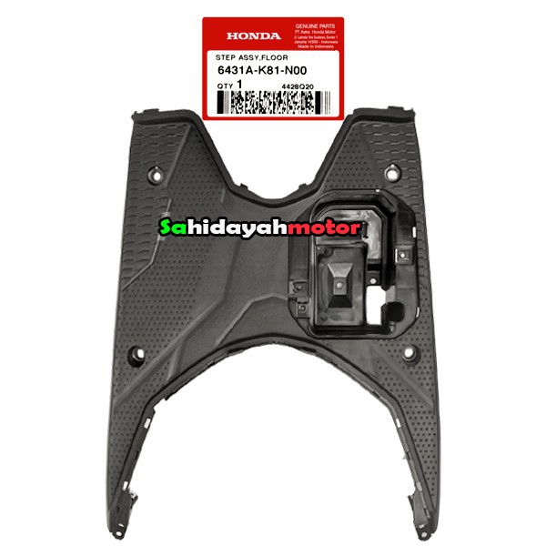 6431A-K81-N00 Step Floor Footrest Floor Beat Eco Street 2016 - 2019 AHM