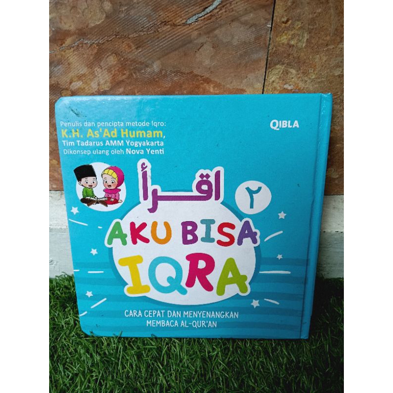 Boardbook I Can Iqra 2 วิธีที่รวดเร็วและสนุกเพื่อเรียนรู้ Al Quran Qibla