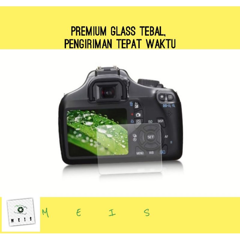 ป้องกันรอยขีดข่วน LCD Canon SX400 SX410 SX420 SX430 IS / SX500 SX510 SX520 SX530 SX530 HS - กระจกนิร