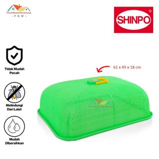 Shinpo SIP 302L Large Square Plastic Food Cover / Food Cover