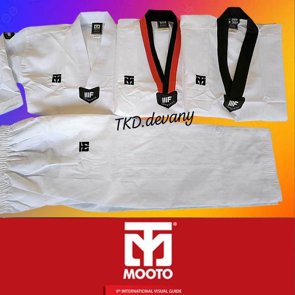 ชุดเทควันโด mooto 3F IIIF/Debok MOODO IIIF. moto 3F