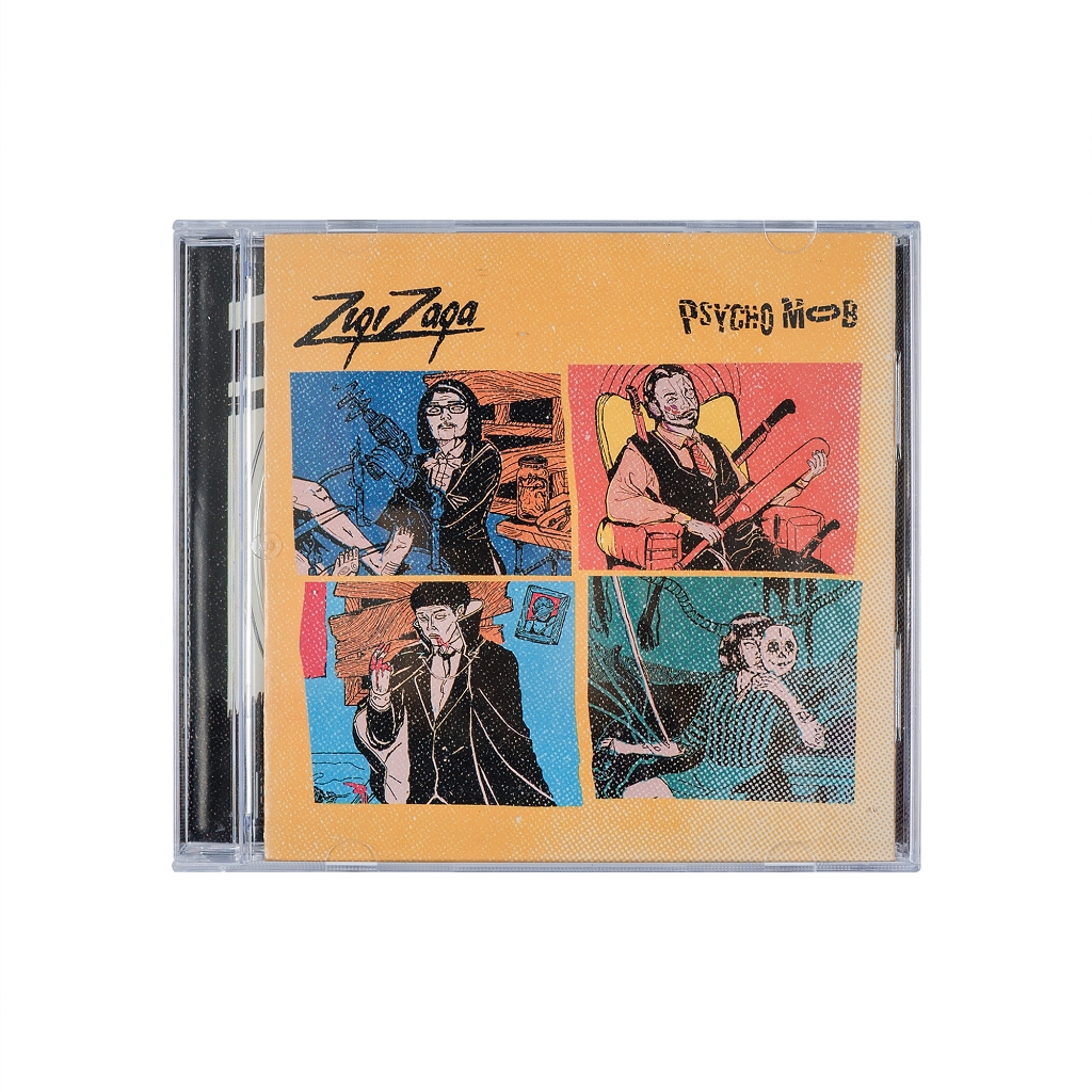 ซีดี DISASTER RECORDS CASSETTE "ZIGI ZAGA – PSYCHO MOBI"
