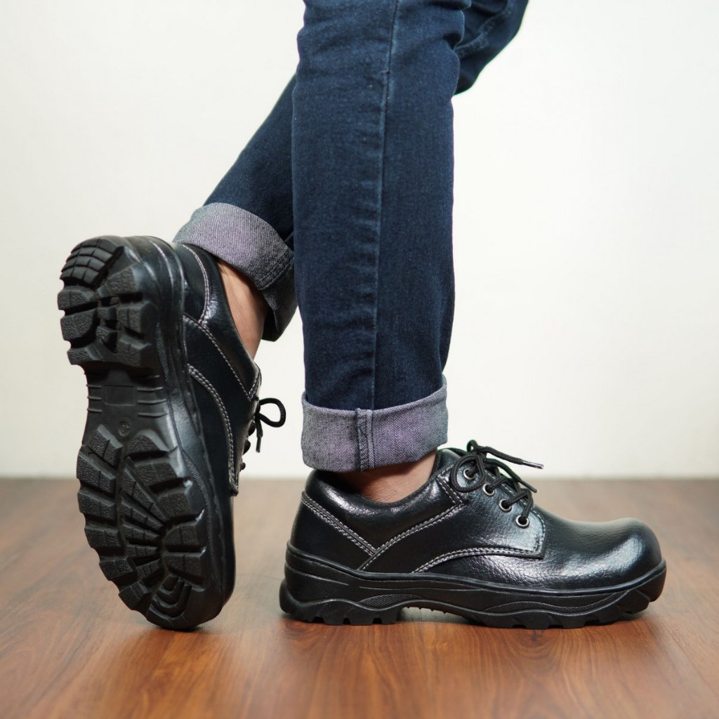 NEW MENS SAFETY BOOTS STEEL TOE PREMIUM BASIC SAFETY BOOTS FOR PROJECT WORK