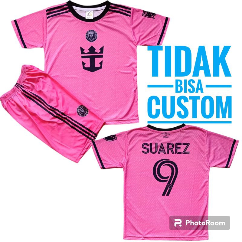 INTER MIAMI JERSEY SET AGES 6-12 ปี