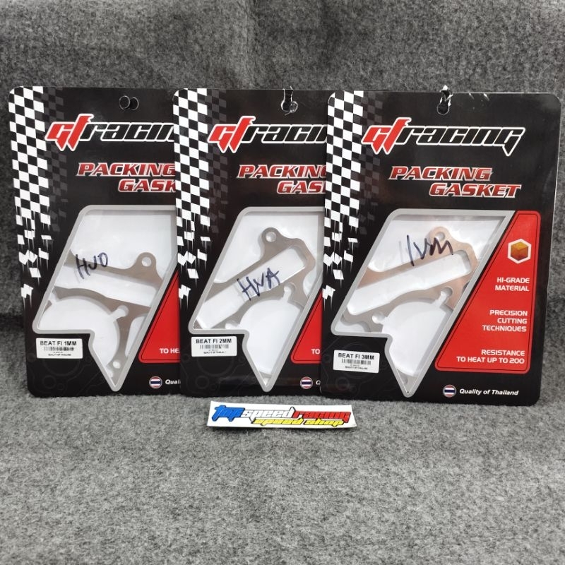 GF RACING BLOCK บรรจุ AVAILABLE ขนาด 1M / 2M / 3M HONDA BEAT ESP / SCOOPY ESP / VARIO 110 ESP CODE K