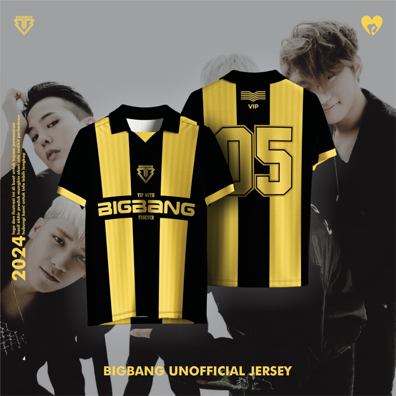 BIGBANG JERSEY // KPOP JERSEY // BIGBANG T-SHIRT // BIGBANG TSHIRT (Pre Order) - @preciouslove.co
