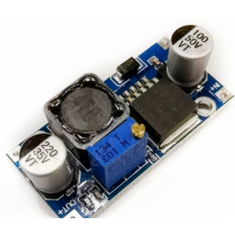 DC-DC Step Down Converter โมดูลชุด LM317 LM2596 XL4005 ใน 3-40V Out 1.5-35V