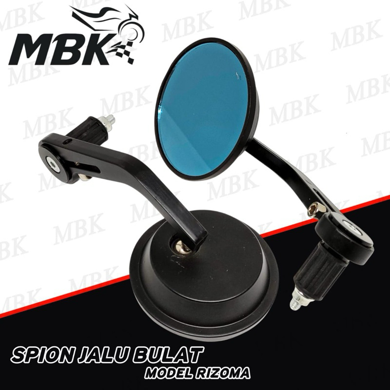 Rizoma รุ่น Round Eye Mirror Bar End Mirror Nmax Aerox Lexi Pcx Vespa V150 Universal