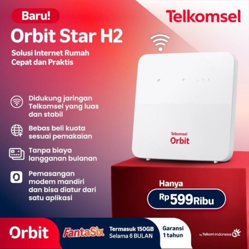 Orbit Star H2 hauwei Modem Router WiFi B320 ฟรี 150gb