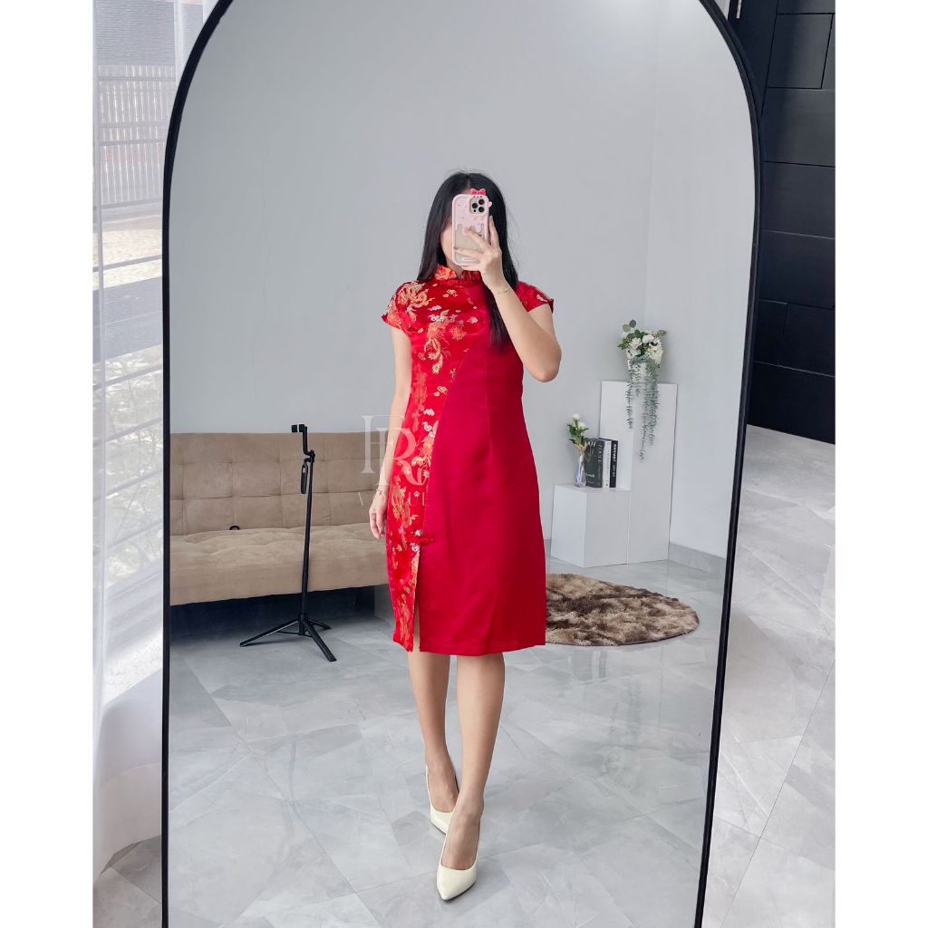 Jiyeon Cheongsam Dress (CNY - ตรุษจีน)