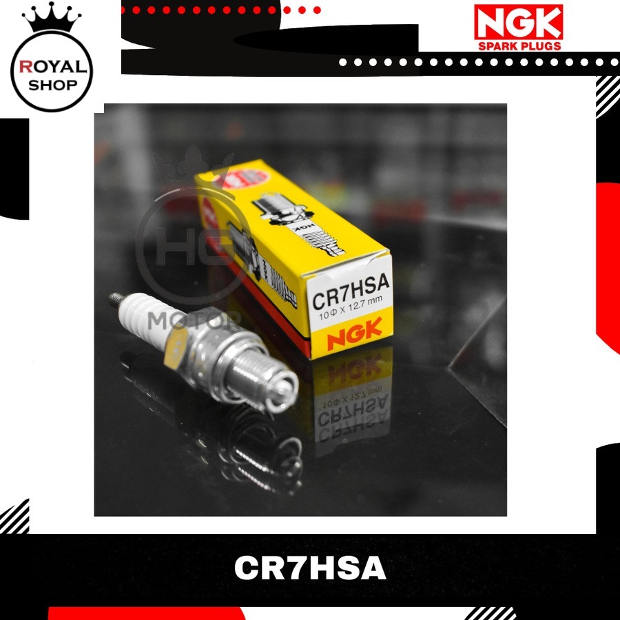 หัวเทียน NGK CR7HSA Nouvo, Klx 150