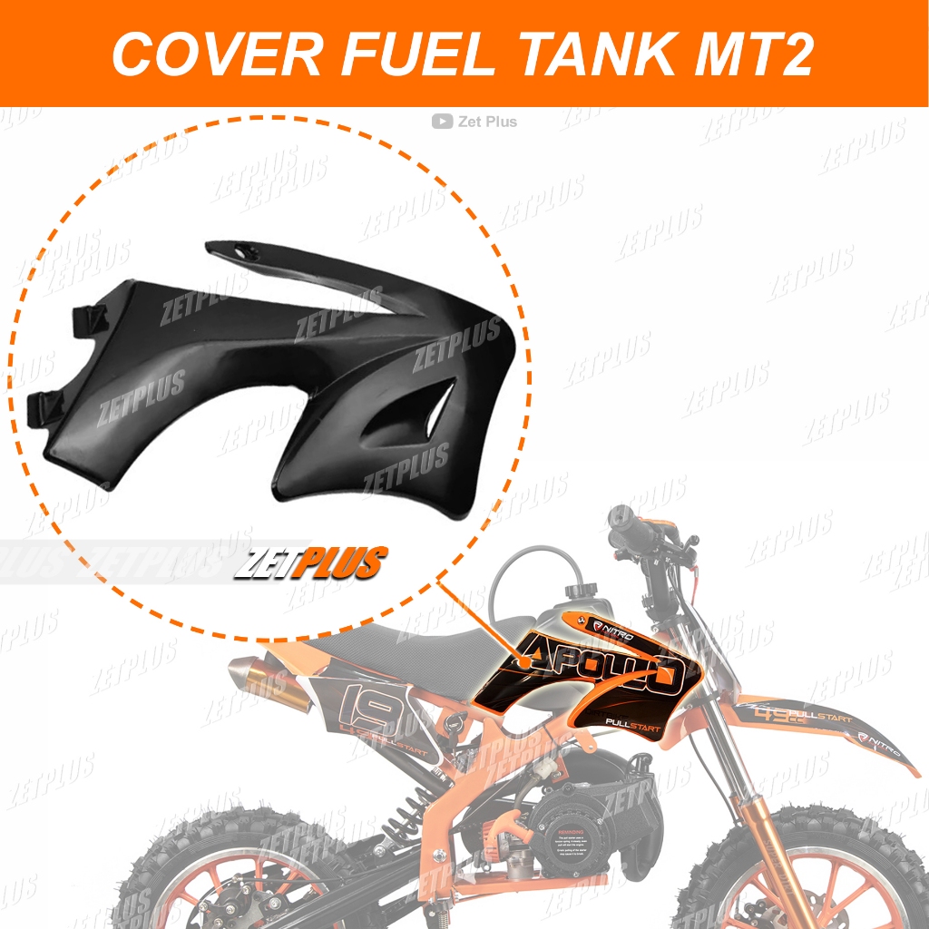 MINI TRAIL MT2 TANK COVER / 50cc 2T มินิรถจักรยานยนต์ตัวถังปีกหน้า Lenka MC69-orion-apolo
