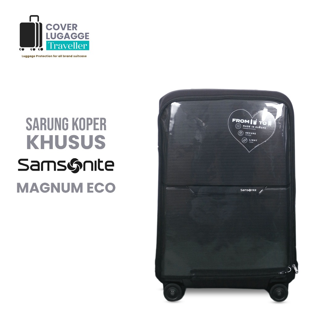 ผ้าคลุมกระเป๋าเดินทาง ป้องกันรอย เป็นมิตรกับสิ่งแวดล้อม สําหรับ Samsonite