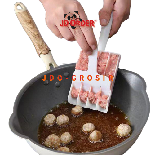 JDO-GR 4-Row แม่พิมพ์ลูกชิ้นไม่ติด, แม่พิมพ์ลูกชิ้นแบบแมนนวล 4-in-1