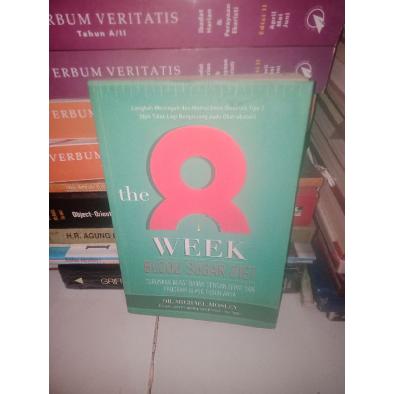 หนังสือต้นฉบับ THE 8 WEEK BLOOD SUGAR DIET MICHAEL MOSLEY