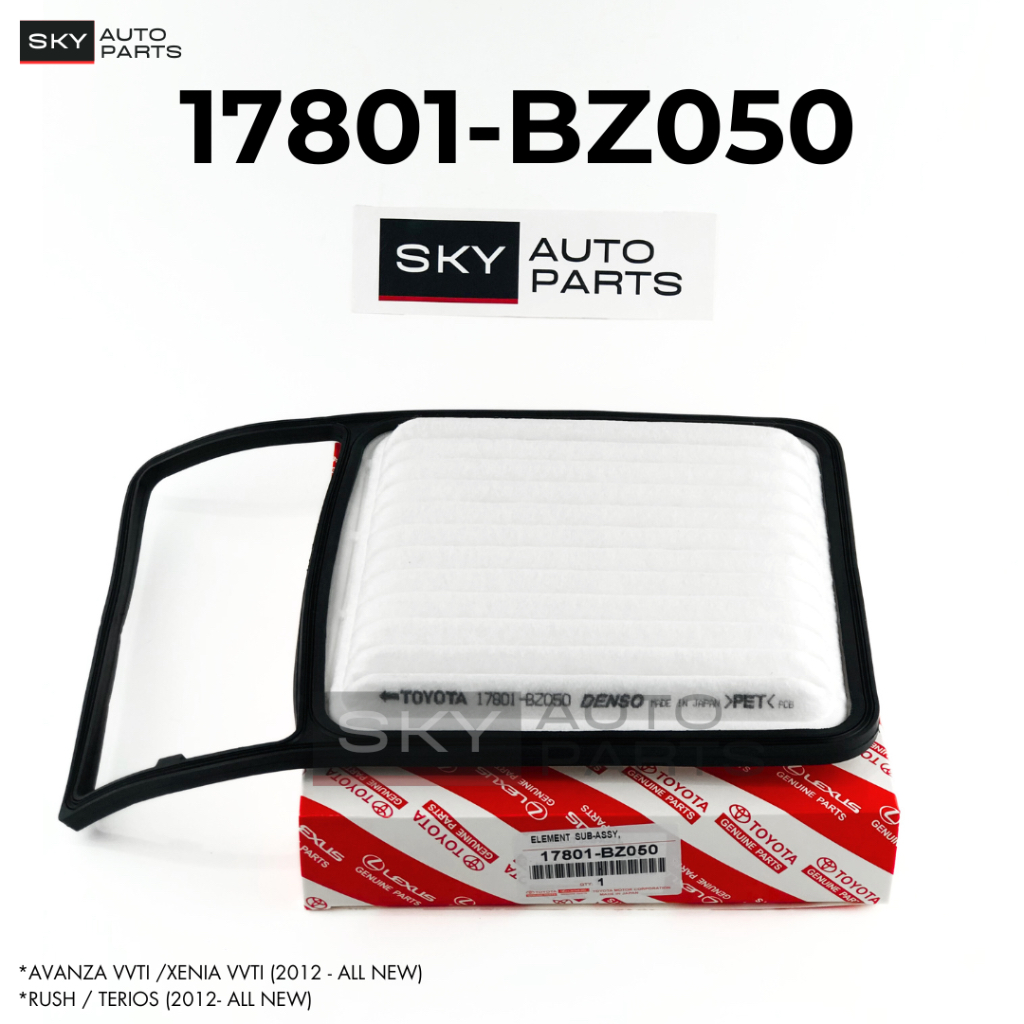 กรองอากาศสําหรับ Avanza VVTi-Rush-Terios-Xenia VVTi 17801-BZ050