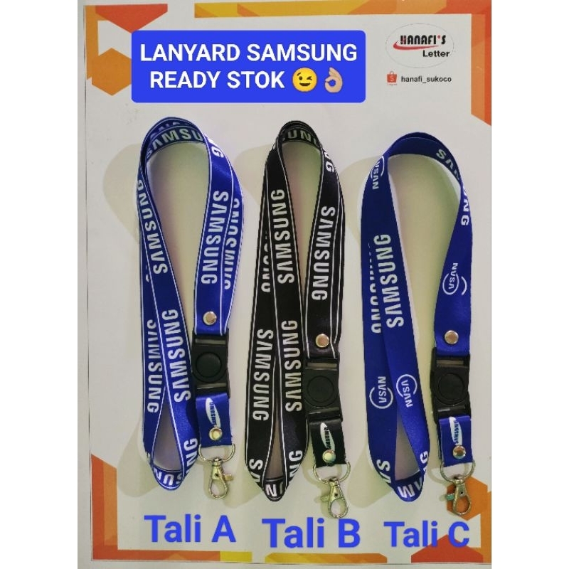 SAMSUNG id card strap lanyard print SAMSUNG NASA