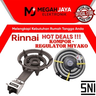 [COD READY] RINNAI KOMPOR MAWAR PAKET + SELANG + REGULATOR TL 289RI / TL-289RI / TL 289 RI / TL289 RI (1 TUNGKU) GARANSI RESMI
