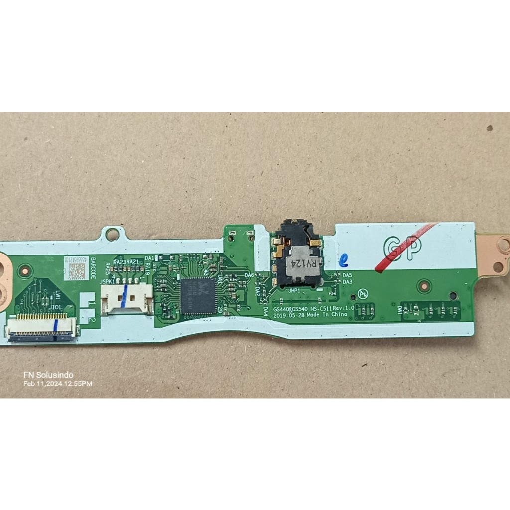 LENOVO AUDIO CARD READER เมนบอร์ด S145-15API 81UT gs440&gs540 ns-c511