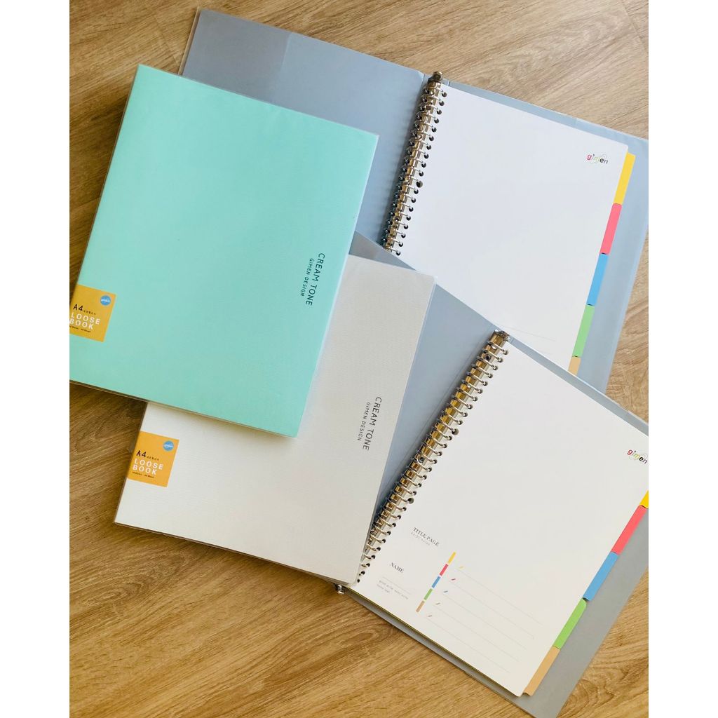 A4 CREAM TONE FILE BINDER