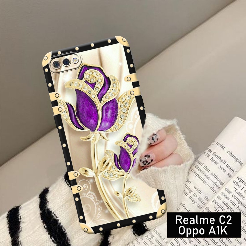 เคส REALME C2 - OPPO A1K - ประเภทอื่นทางแชท - ล่าสุด - [casehp] - Character - Softcase - Procamera -