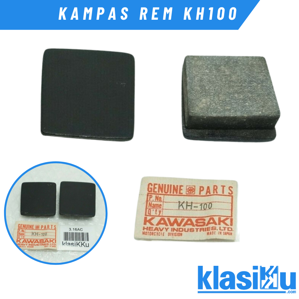 ผ้าดิสเบรคหน้าสําหรับ Kawasaki Binter KH 100 KH100 Nos Japan