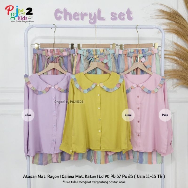 ใหม่ !! CHERYL KIDSWEAR SET BY PGJ