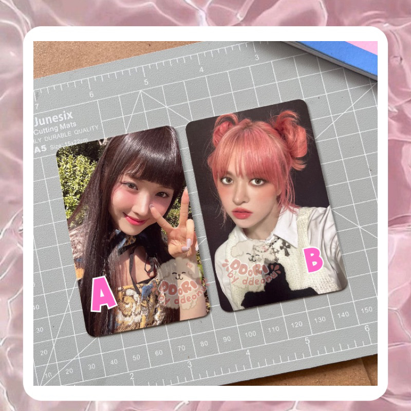 NMIXX LILY JIWOO EXPERGO PHOTOCARD