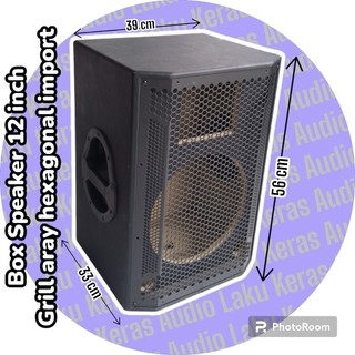 Box speaker 12 inch grill array hexagonal import