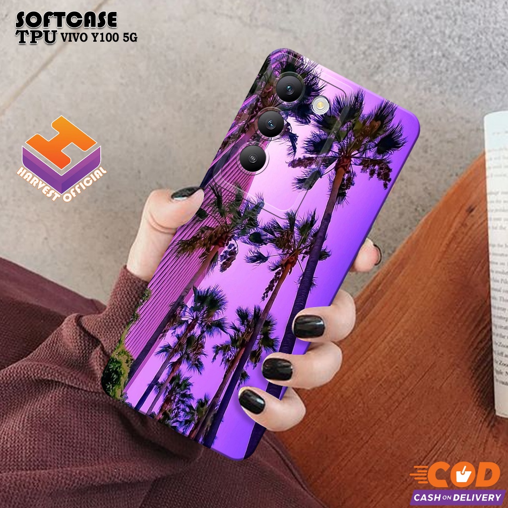เคส HP VIVO Y100 5G 2024 - เคสแฟชั่นน่ารัก - เคส VIVO Y100 5G Softcase - กล้อง Pro - เคส VIVO Y100 5
