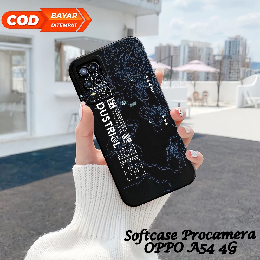 เคส HP Oppo A54 - เคส Oppo A54 Softcase - เคสแฟชั่น - เคส Oppo A54 - Pro Camera Softcase - Tpu - เคส