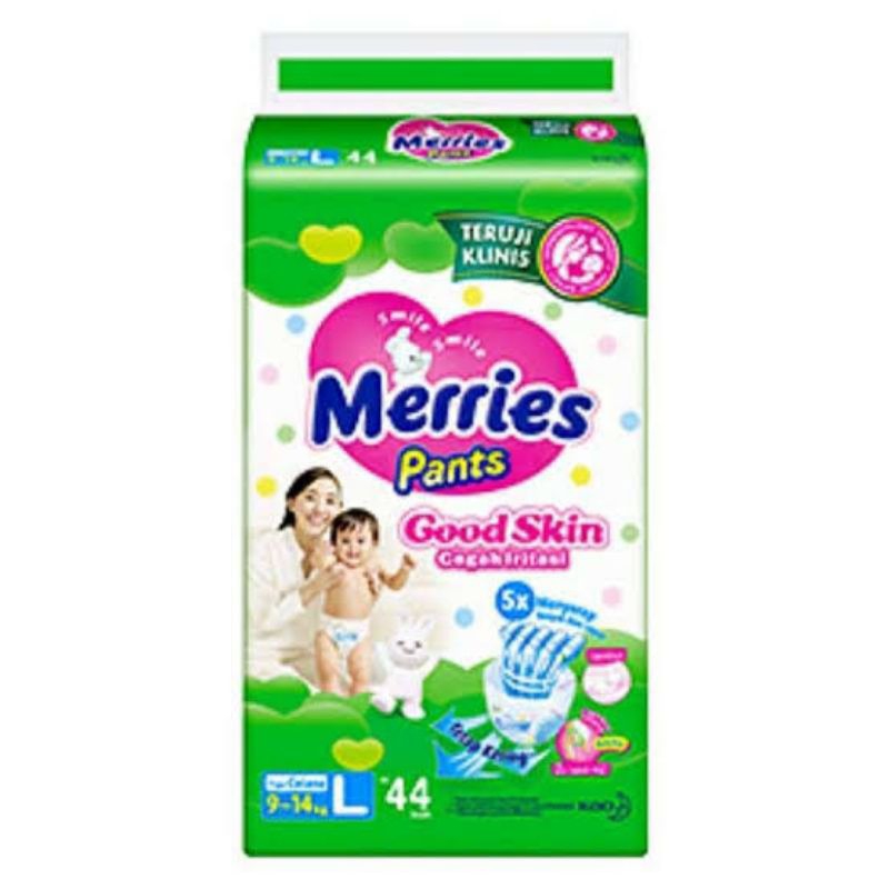Merries merries กางเกงผ้าอ้อมเด็ก l44 m50 xl38 s26 m22 l20 xl16 L30