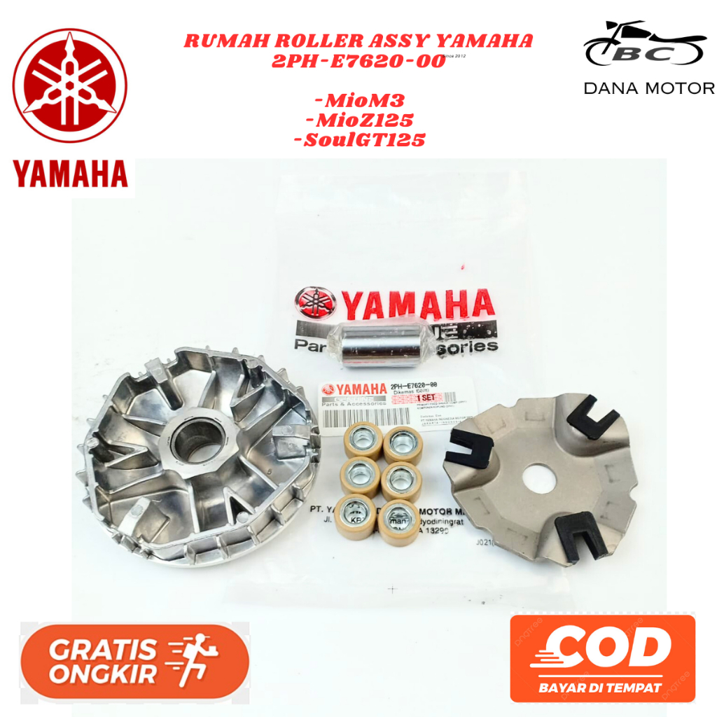 Original Mio M3 Roller Housing/Original Premium Yamaha Mio soul Gt 125 Roller Housing - 2PH-E7620-00