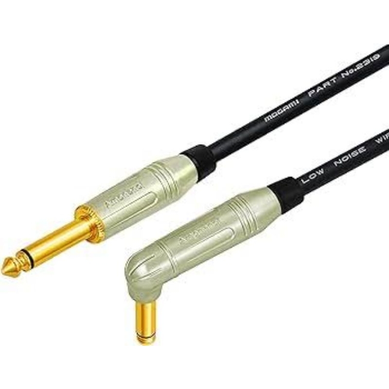 Original 2 เมตร Mogami 2319 & Akai mono amphenol gold สายเบสกีตาร์