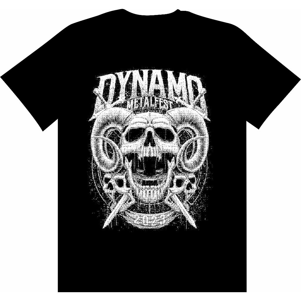 ขายเสื้อยืดผู้ชายและผู้หญิง 39;s DYNAMO METAL FEST RUBA8209