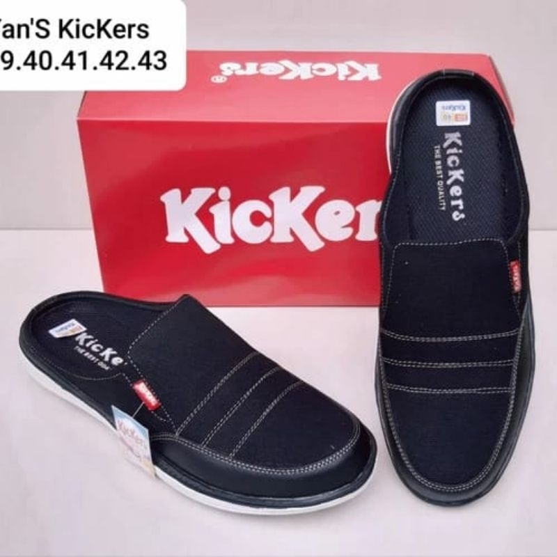 Kickers // KICKERS Shoes // รองเท้าผู้ชาย // SLOP Shoes // Mens SLOP //รองเท้าผู้ชาย