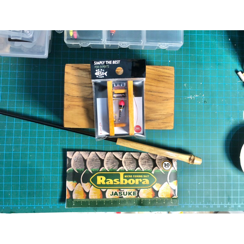 Pre Order 1 ชุด Tegek Tanago Micro Fishing และ Tanago Micro Fishing Rigging ชุดและเหยื่อ Rasbora