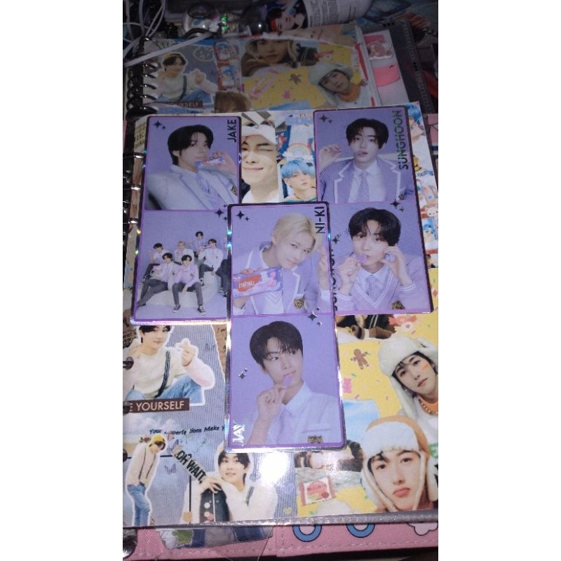 Photostrip เฉพาะ enhypen x nabati goguma jay niki jungwon sunghoon jake group สมาชิกทั้งหมด