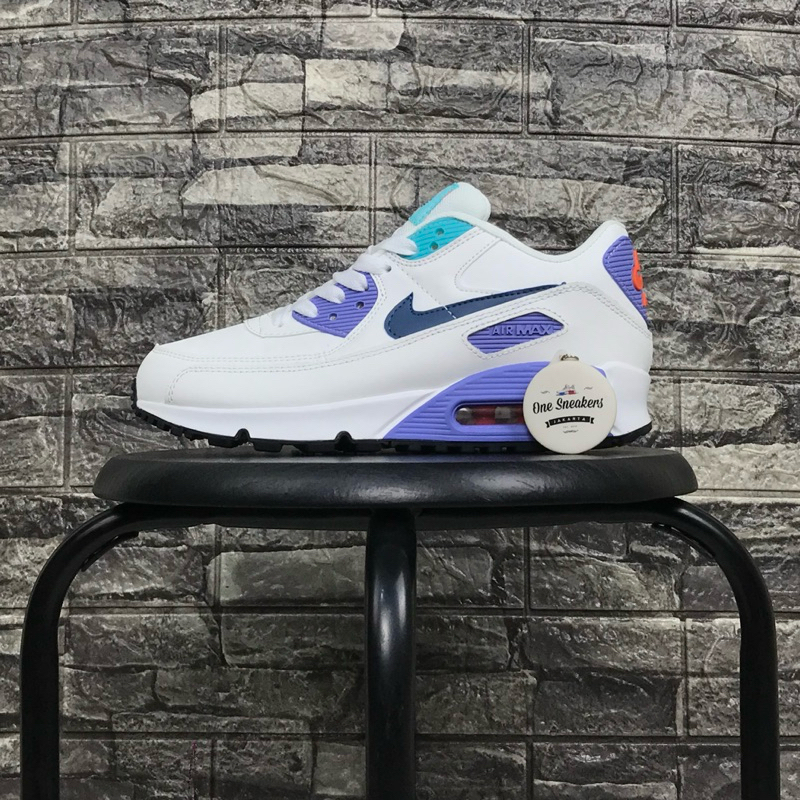 Nike AIR MAX 90s รองเท้าผ้าใบ สีม่วงเข้ม
