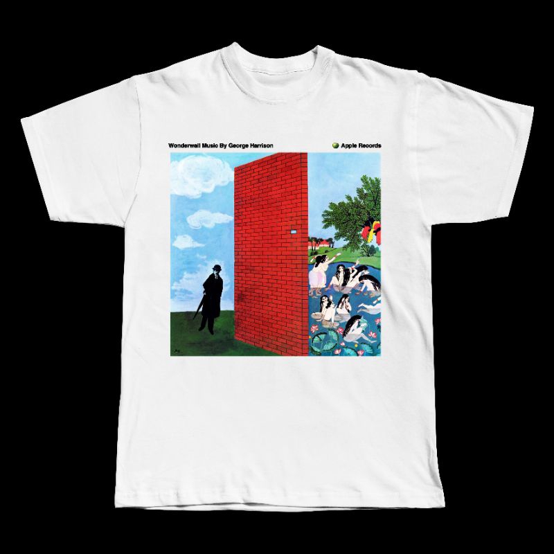 George Harrison - เสื้อยืดเพลง Wonderwall