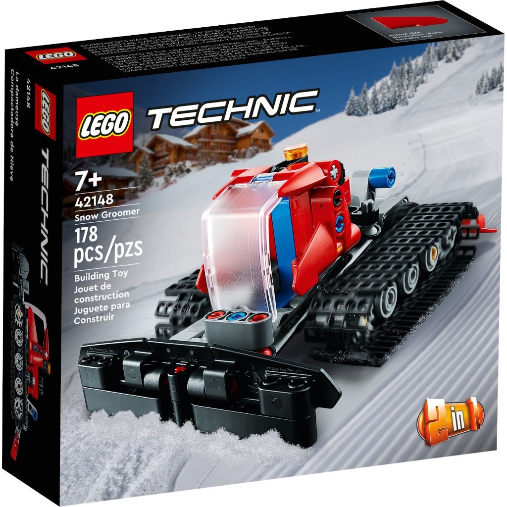 Lego Technic 42148 Snow Groomer อิฐบล็อก Lego ของเล่นเด็ก Lego Car ของขวัญสําหรับเด็ก