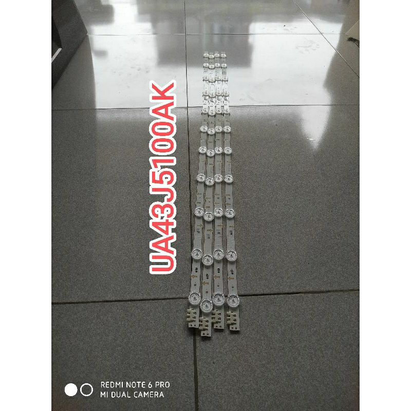 BL - BACKLIGHT - TV LAMP - SAMSUNG - UA43J5100AK - 43J5100 - ต้นฉบับ