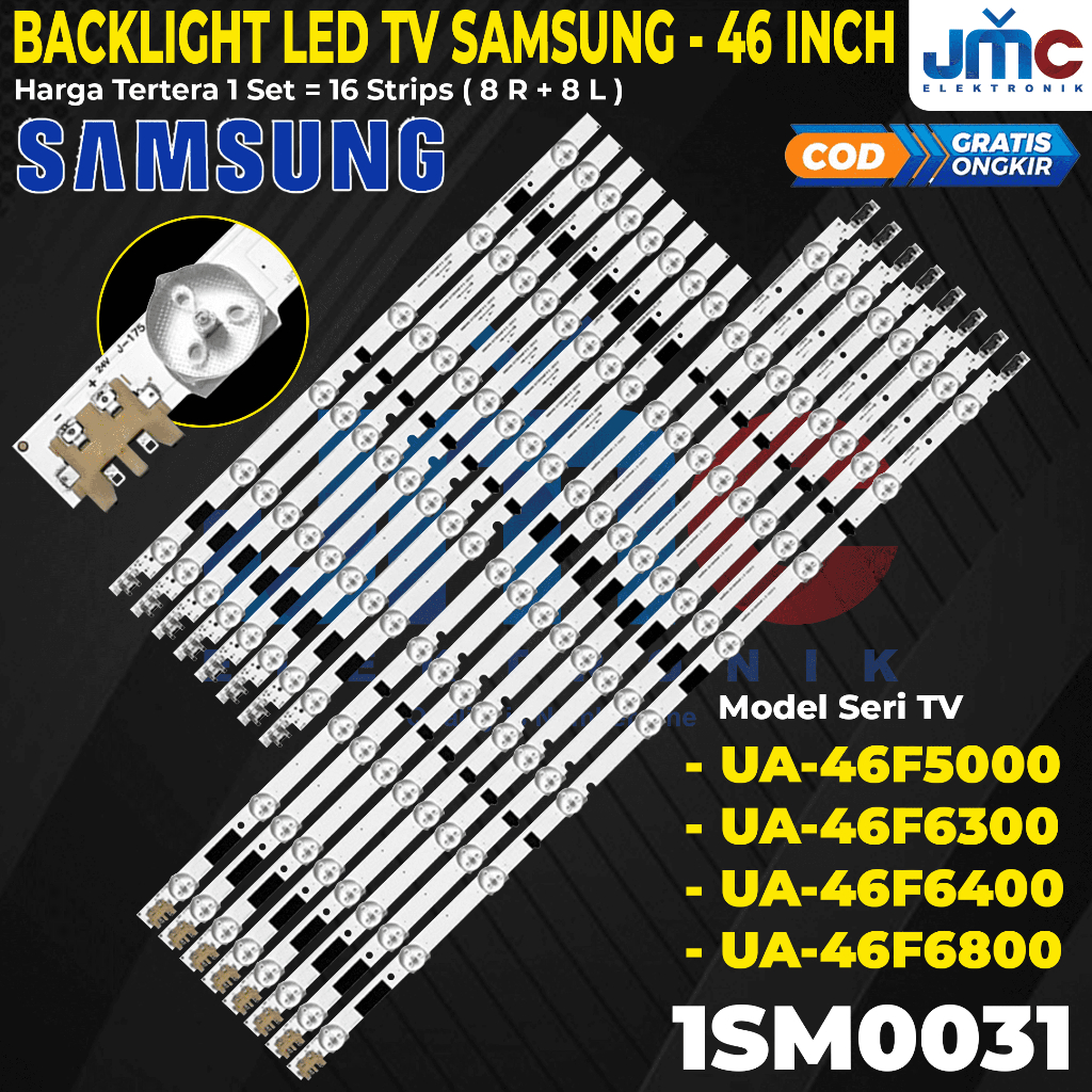 Samsung ไฟแบ็คไลท์ทีวี 46 นิ้ว UA46F6100 UA46F5000 UA46F5500 UA46F6400 UA46F6100AM