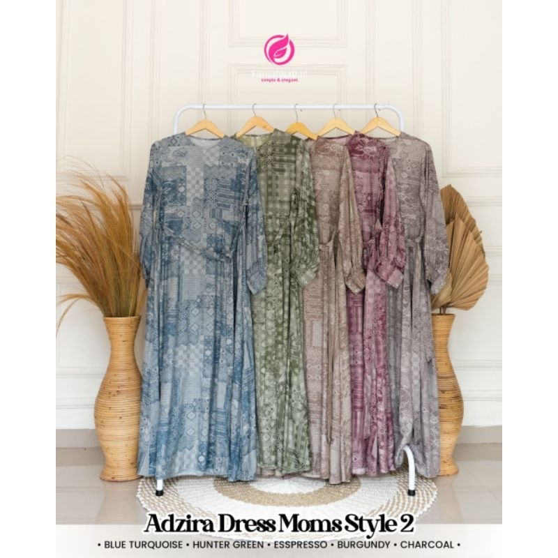 ADZIRA DRESS MOM STYLE 2 ORIGINAL BY FAIA HIJAB