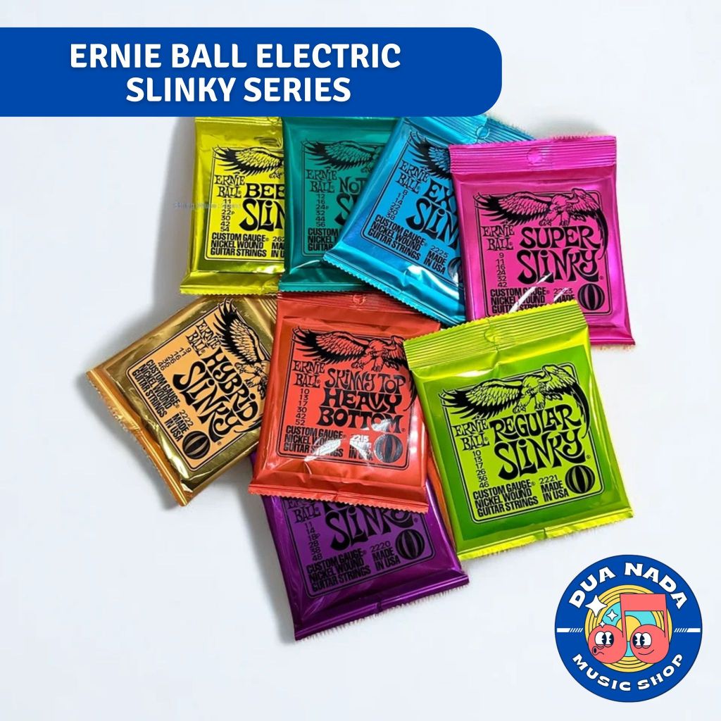 Ernie Ball Slinky สายกีตาร์ไฟฟ้า 1 ชุด