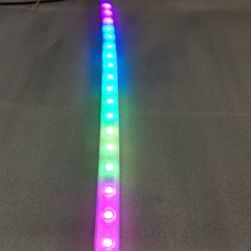 ไฟ led แถบคิ้วแบบยืดหยุ่น 30 ซม. 60 ซม. rgb วิ่งใหม่ 5050-36led 12Volt รถสากลรถจักรยานยนต์