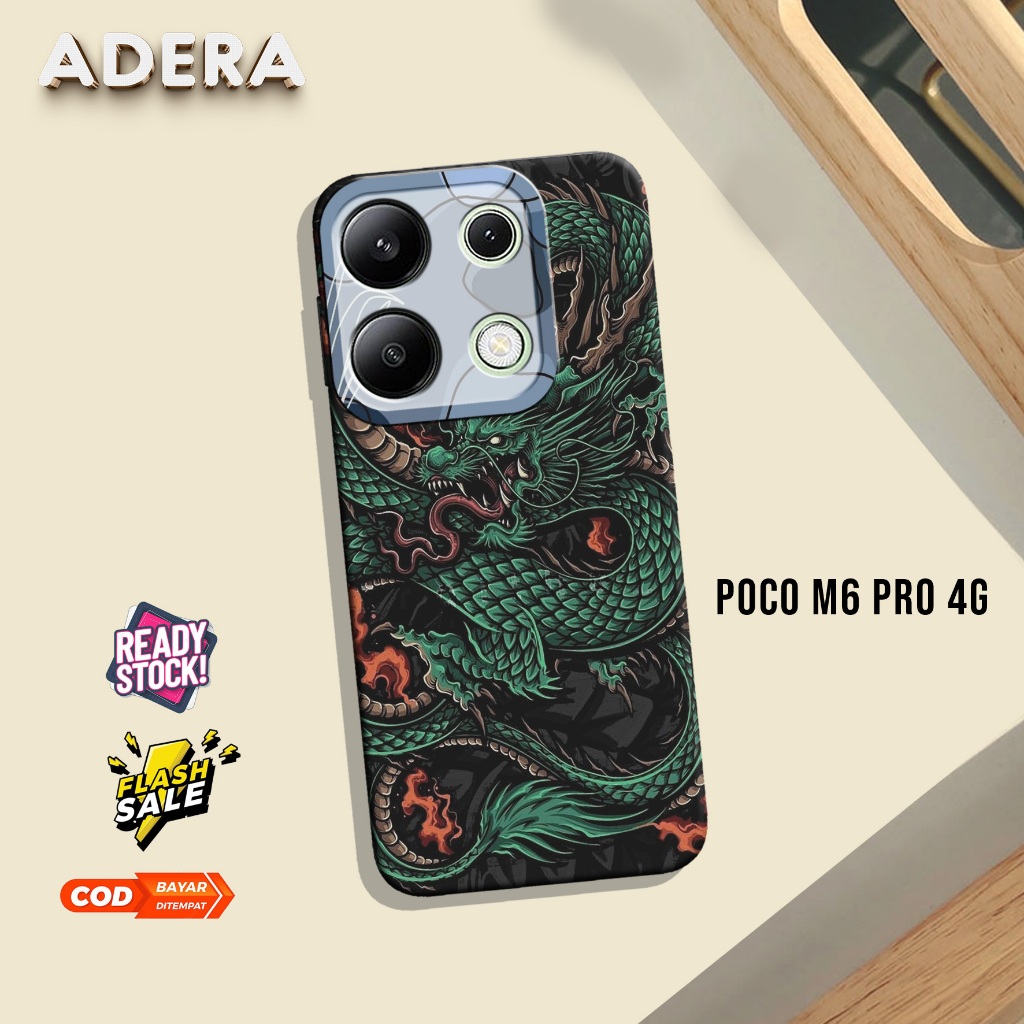 ล่าสุด Poco M6 Pro 4G Case Zora - Casing Poco M6 Pro 4G Fashion Case Naga Art - Casing Hp - SoftCase