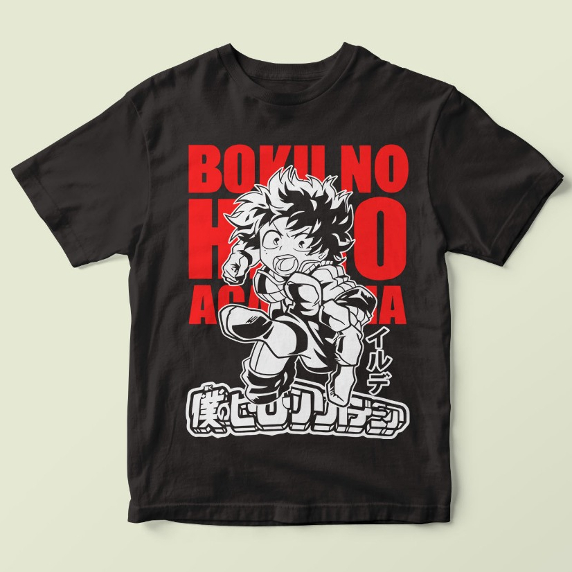 เสื้อยืดอนิเมะ Bnha DEKU 010