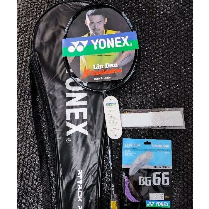 Yonex VOLTRIC ZZ FORCE II BADMINTON Racket [bonus Bag And grip ]