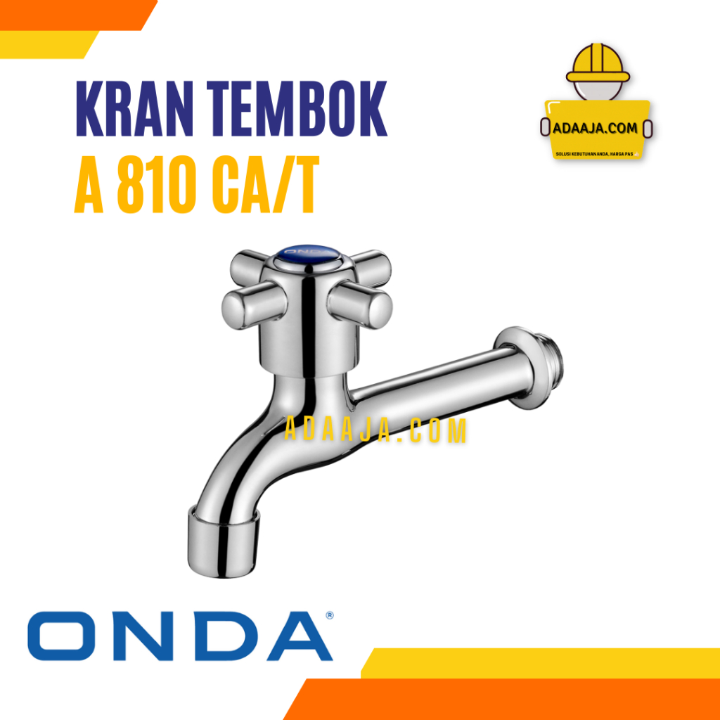 ก๊อกน้ําผนังสวน 1/2" A 810 CA / T - Onda